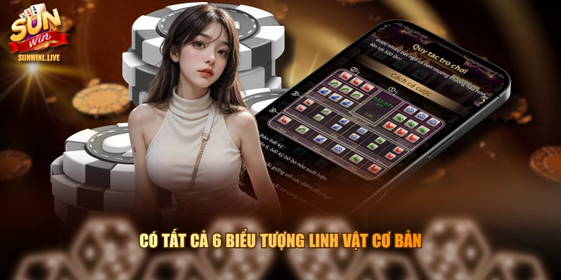 Có tất cả 6 biểu tượng linh vật cơ bản
