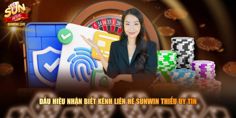 Dấu hiệu nhận biết kênh liên hệ SUNWIN thiếu uy tín
