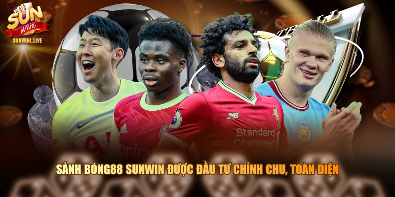 Sảnh bóng88 SUNWIN được đầu tư chỉnh chu, toàn diện