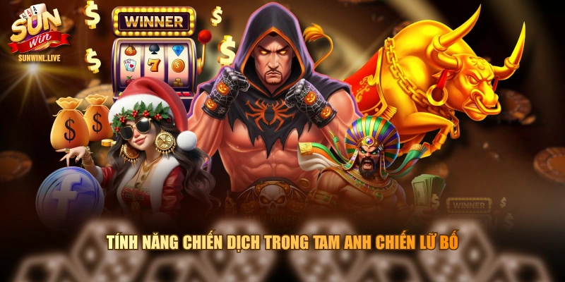 Tính năng Chiến Dịch trong Tam Anh Chiến Lữ Bố